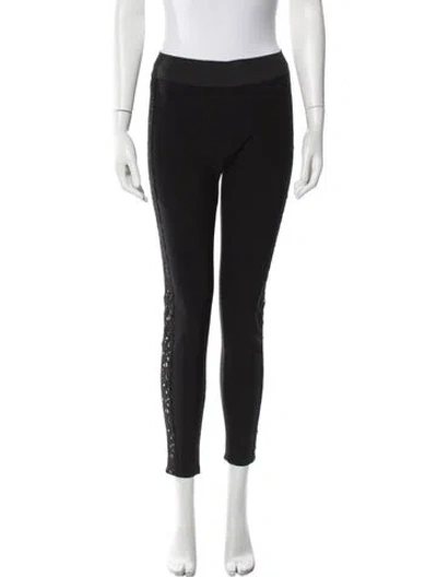 Pre-owned Stella Mccartney Skinny Leg Pants In Black