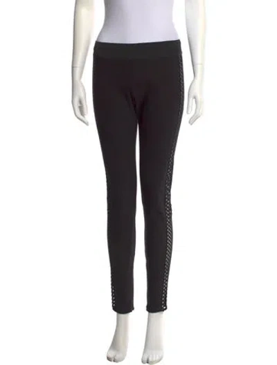 Pre-owned Stella Mccartney Skinny Leg Pants In Black