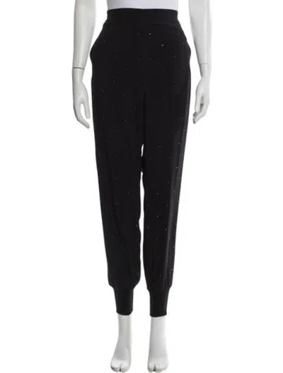 Pre-owned Stella Mccartney Skinny Leg Pants In Black