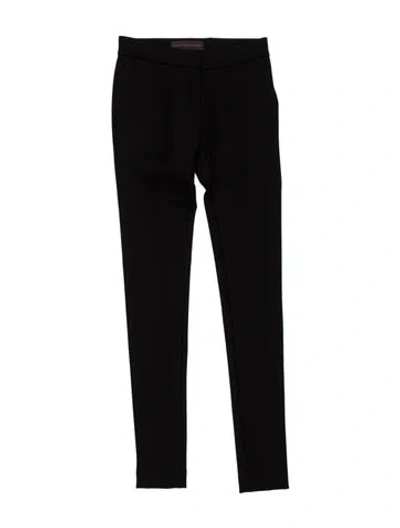 Pre-owned Stella Mccartney Skinny Leg Pants In Black