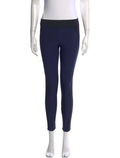 Pre-owned Stella Mccartney Skinny Leg Pants In Black/blue