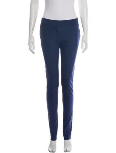 Pre-owned Stella Mccartney Skinny Leg Pants In Blue