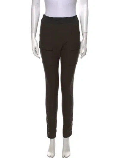 Pre-owned Stella Mccartney Skinny Leg Pants In Green