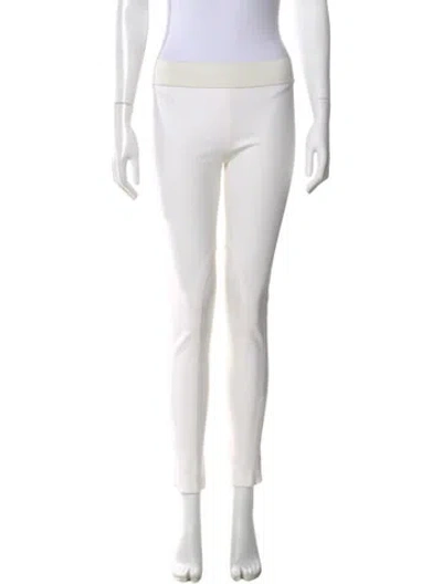 Pre-owned Stella Mccartney Skinny Leg Pants In White