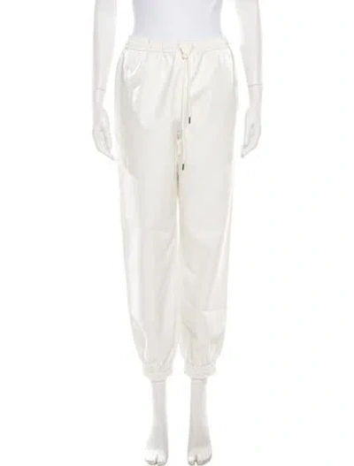 Pre-owned Stella Mccartney Skinny Leg Pants In White