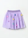 STELLA MCCARTNEY SKIRT STELLA MCCARTNEY KIDS KIDS COLOR VIOLET,G12927019