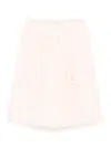 Stella Mccartney Heart-embroidered Tutu In Tem Pink Embroidery