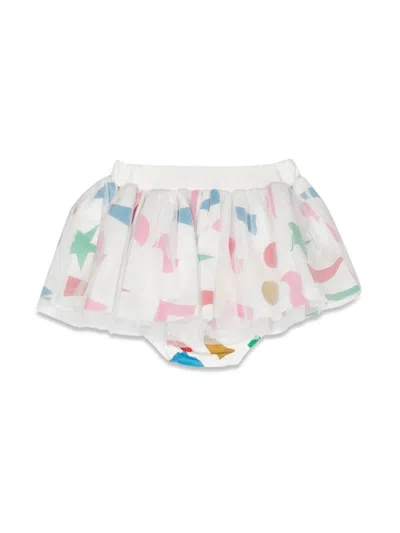 Stella Mccartney Stella Mc Cartney Skirt With Coulottes In Neutral