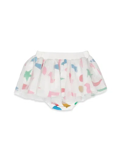 Stella Mccartney Kids' Skirt With Coulottes In Multicolour