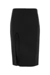 Stella Mccartney Side-sllit Skirt In Black