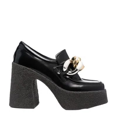 Stella Mccartney Skyla Chain-embellished 115mm Pumps In Black