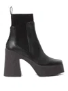 Stella Mccartney Skyla Heeled Sock Boots In Multi