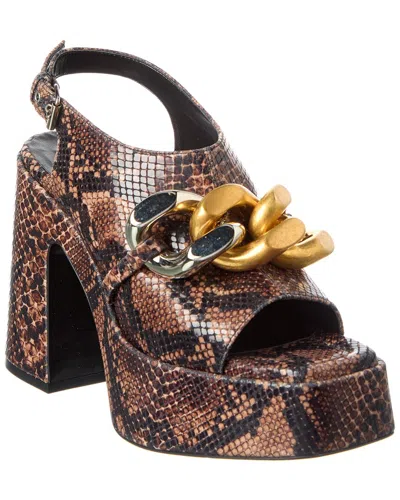 Stella Mccartney Skyla Sandal In Brown