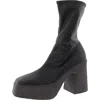 Stella Mccartney Eco-leather Skyla Booties With Platform Sole 12cm In Black
