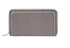 Stella Mccartney Grey Shaggy Deer Falabella Wallet