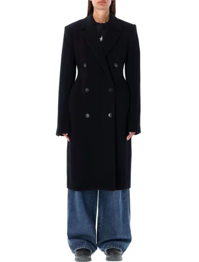 Stella Mccartney Sleek And Stylish Double Breasted Wool Jacket For Women In Black