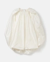 Stella Mccartney Sleeveless Cape Mini Dress In Pure White
