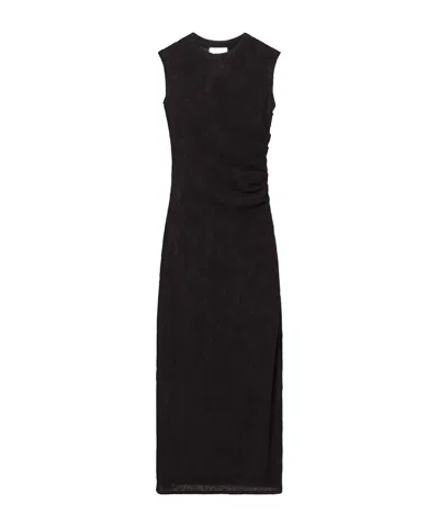 STELLA MCCARTNEY SLEEVELESS CREWNECK LACE MIDI DRESS