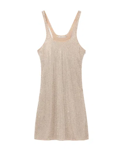 Stella Mccartney Sleeveless Dress In Nude