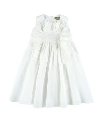 Stella Mccartney Plumetis Dress In White