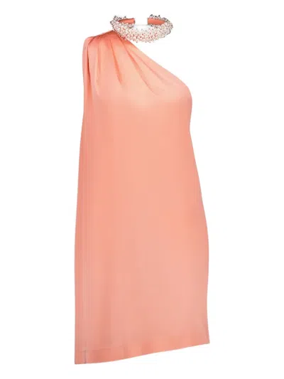 Stella Mccartney Sleeveless Mini Dress In Pink