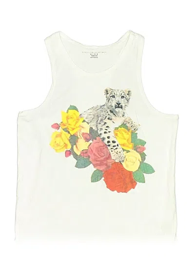 Pre-owned Stella Mccartney Kids'  Sleeveless T-shirt In White
