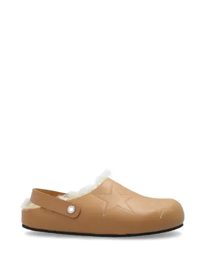 Stella Mccartney Slides Made Of Eco Leather In Multi