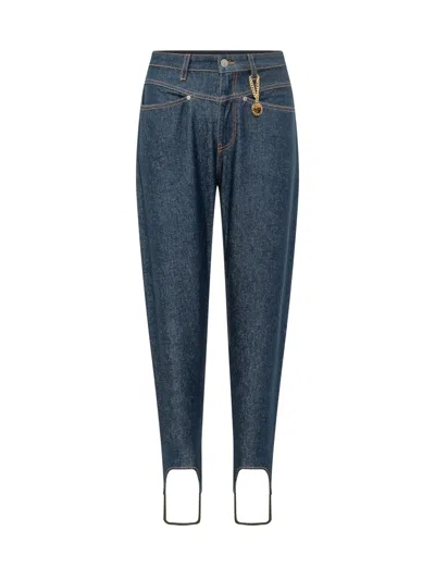 Stella Mccartney Slim Stirrup Jeans In Blue