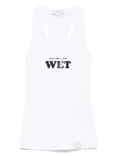 STELLA MCCARTNEY SLIPPERY WHEN WET TANK TOP