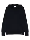 Shop Stella Mccartney Slouchy Drawstring Hoodie In Blue