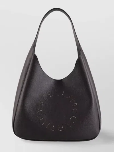 STELLA MCCARTNEY SLOUCHY HOBO TOTE BAG LOGO