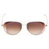 Stella Mccartney Sm3011 Frame Ombre Lens Sunglasses In Brown