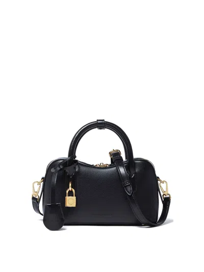 STELLA MCCARTNEY SMALL BLACK STELLA RYDER SHOULDER BAG