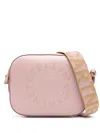 Stella Mccartney Small Camera Embossed Grainy Mat Bags In Multicolor