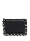 Stella Mccartney Small Falabella Car Holder In Black