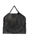Stella Mccartney Falabella 3-chain Bag In Antiqued Suede