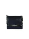 Stella Mccartney Chain Detailed Wallet In Blue