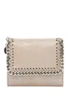 Stella Mccartney Small Falabella Wallet In Beige