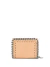 Stella Mccartney Chain Detail Falabella Wallets In Brown