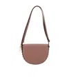 Stella Mccartney Small Frayme Flap Shoulder Bag In Brown