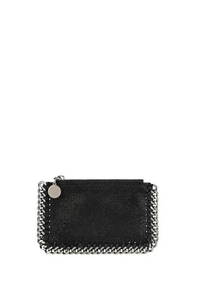 Stella Mccartney Small Leather Goods In Black