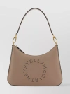 STELLA MCCARTNEY SMALL LOGO HANDBAG WITH STRUCTURED SILHOUETTE AND SINGLE HANDLE