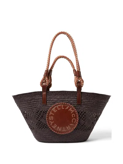 Stella Mccartney Small Rope Tote Bag In Brown