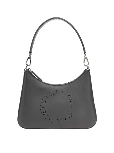Stella Mccartney Small Shoulder Bag In Grey