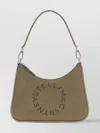 Stella Mccartney Small Shoulder Bag With Adjustable Strap And Suede Finish