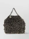 Stella Mccartney Falabella Tiny Hand Bags Gray
