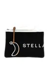 Stella Mccartney Black Smc Bananatex Clutch In Black