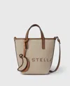 Stella Mccartney Smc Bananatex Crossbody Tote Bag In Pebble