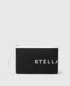 Stella Mccartney Smc Bananatex Pouch In Black And White
