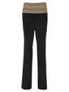 STELLA MCCARTNEY SMOKING PANTS BLACK